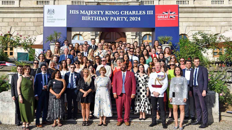 Kral Charles’ın doğum günü İstanbul’da kutlandı